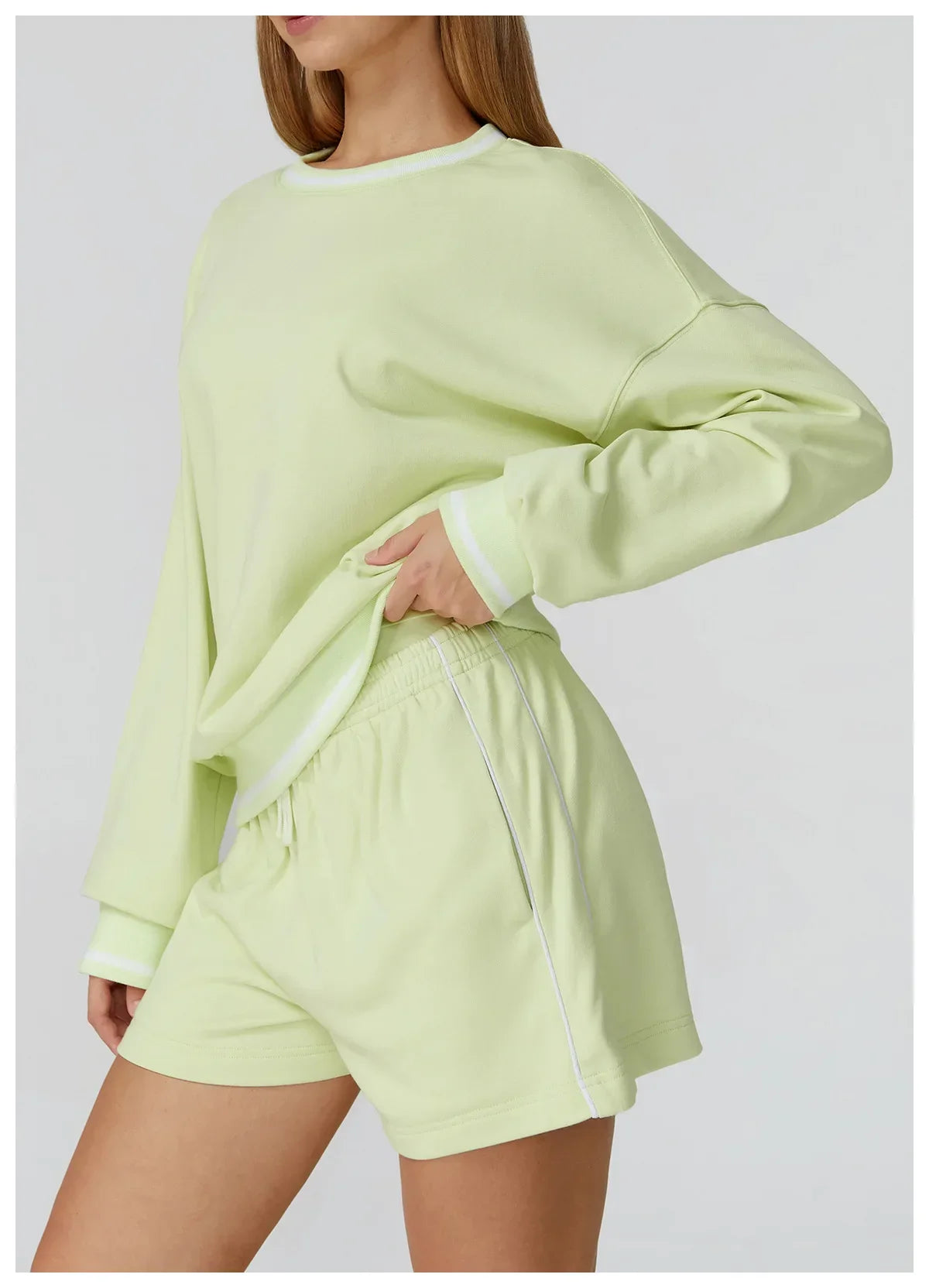 Shorts de Malha Tecnológica Secagem Rápida com Bolsos Lenogue