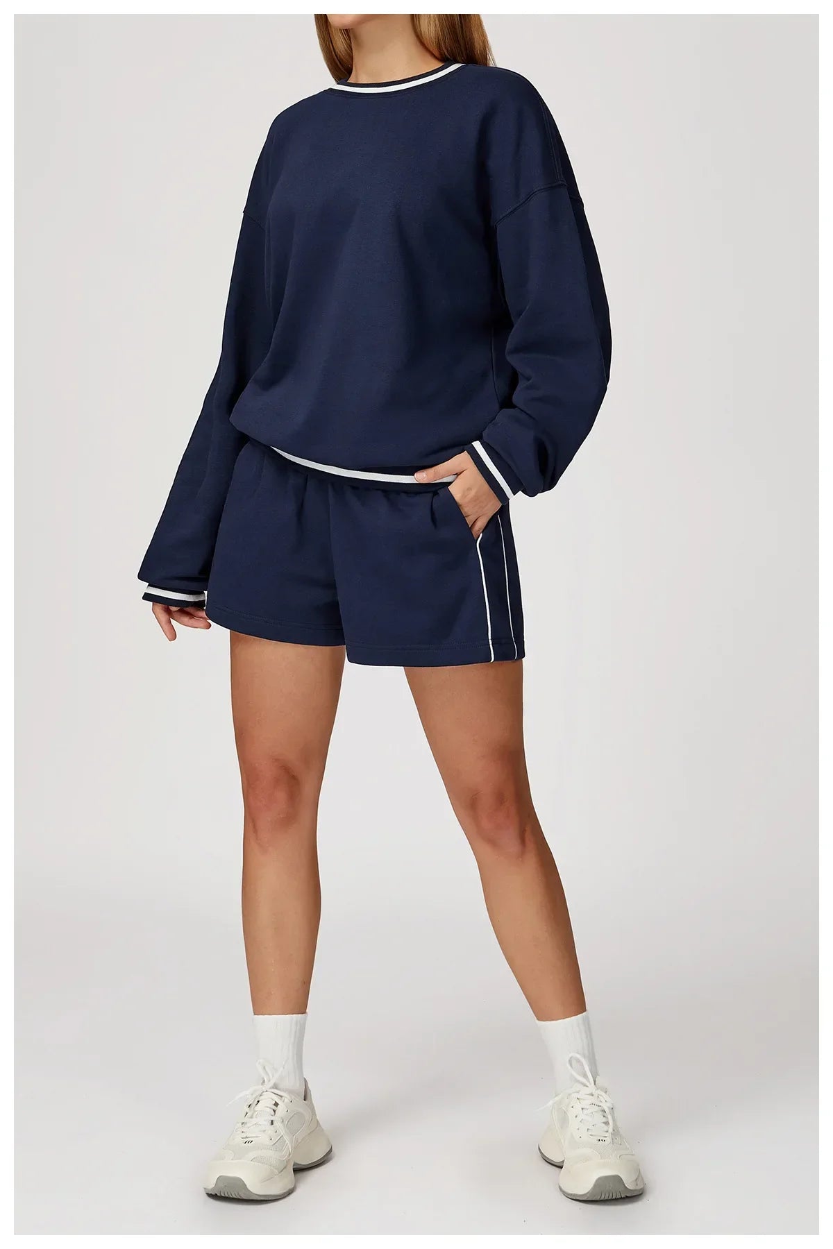 Shorts de Malha Tecnológica Secagem Rápida com Bolsos Lenogue