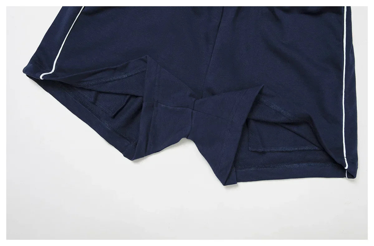 Shorts de Malha Tecnológica Secagem Rápida com Bolsos Lenogue