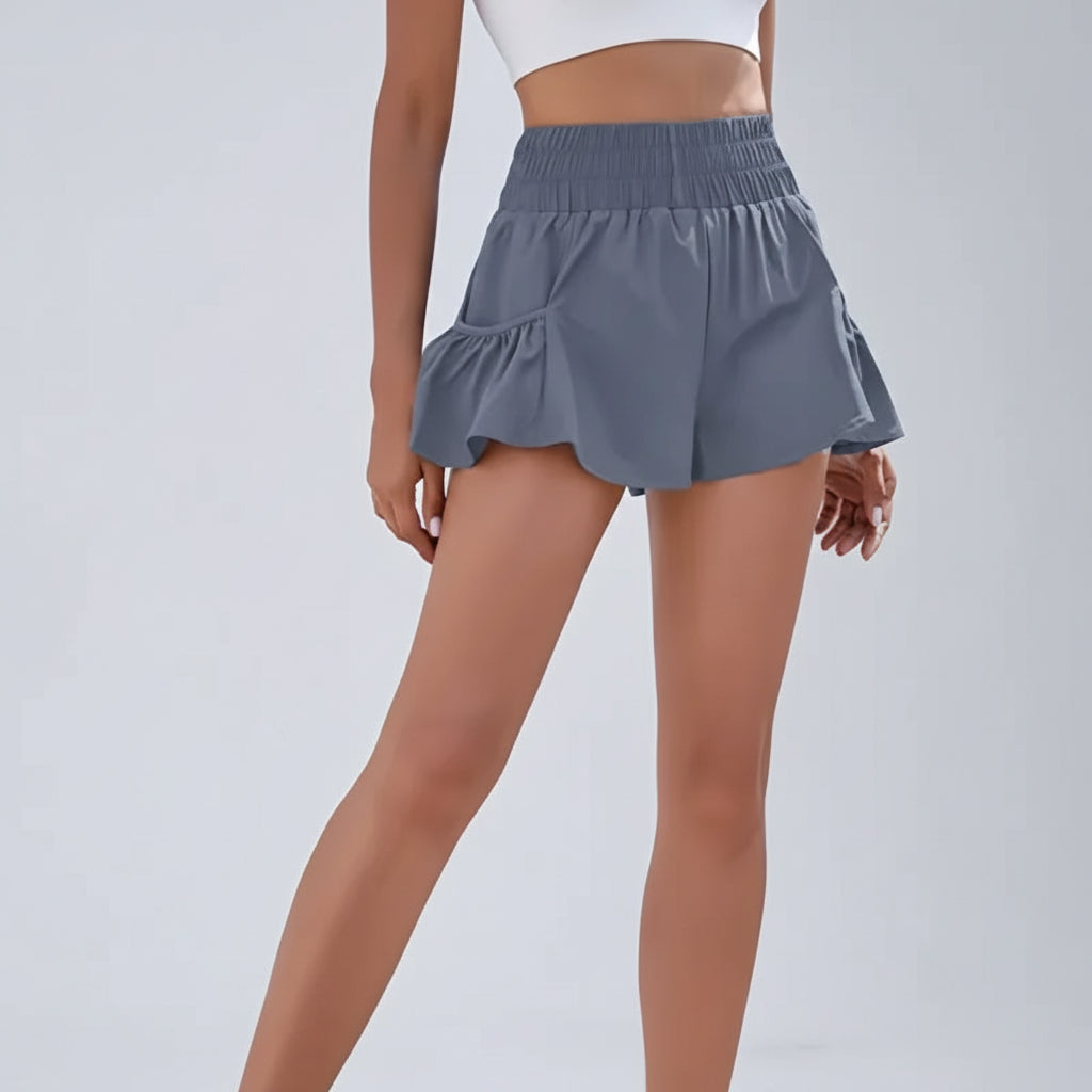 Shorts de Nylon Tecnológico com Secagem Rápida Lenogue Azul / p