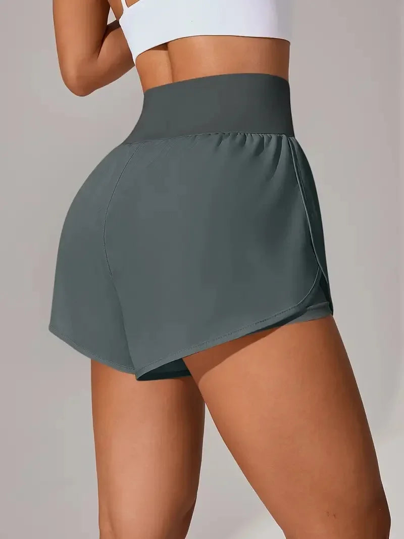 Shorts de Nylon Tecnológico Dupla Camada Secagem Rápida Lenogue
