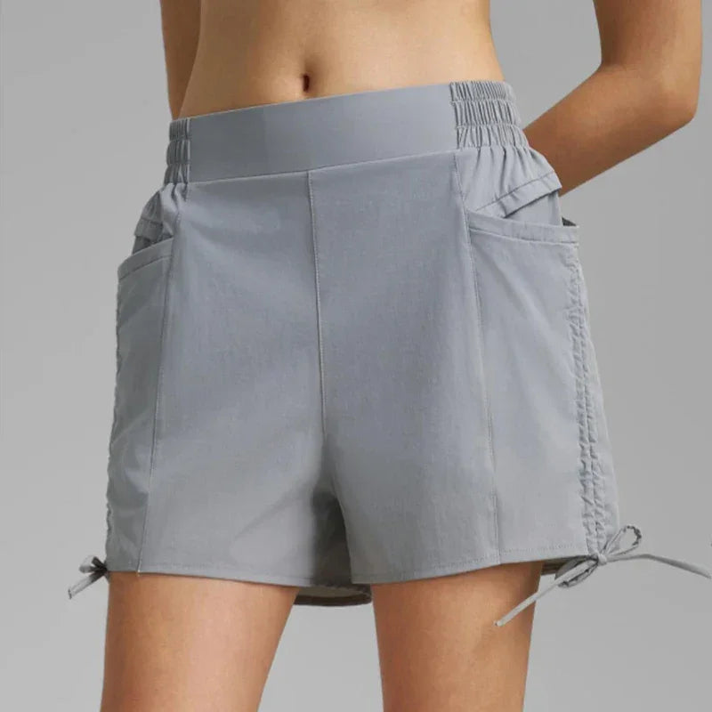Shorts de Nylon Tecnológico Secagem Rápida com Elastano Lenogue