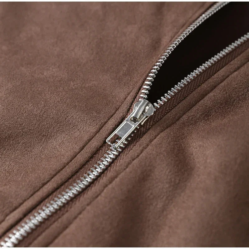 Vestido Curto Xadrez Gola Redonda Cintura Alta Plissado Lenogue