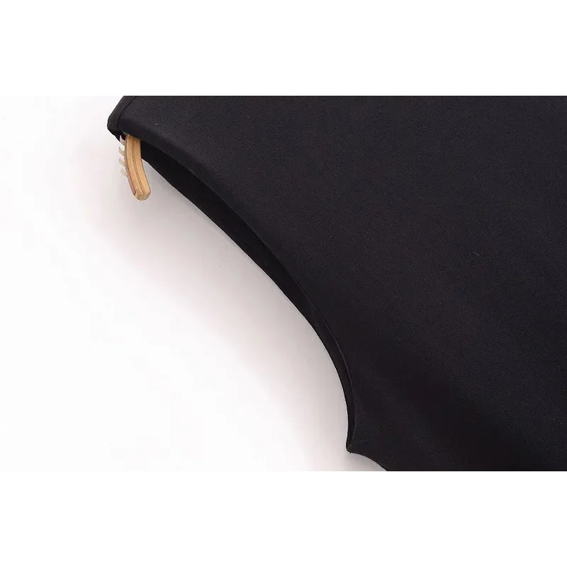 Vestido Midi Plissado em Tricot com Cinto para Festas Lenogue